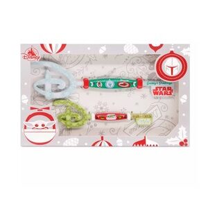 Disney Store Star Wars: The Mandalorian Festive Key Set Collectible NIB